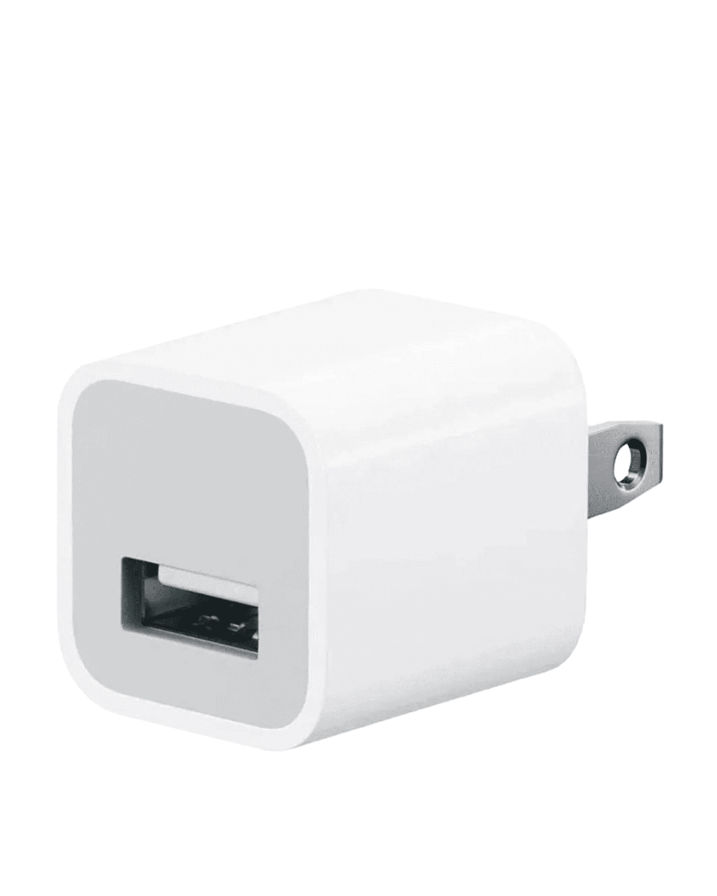 5W USB-A Power Wall Adapter For IPhone / IPad / Watch / IPod (OEM Pull Grade: New) (Retail Pack)